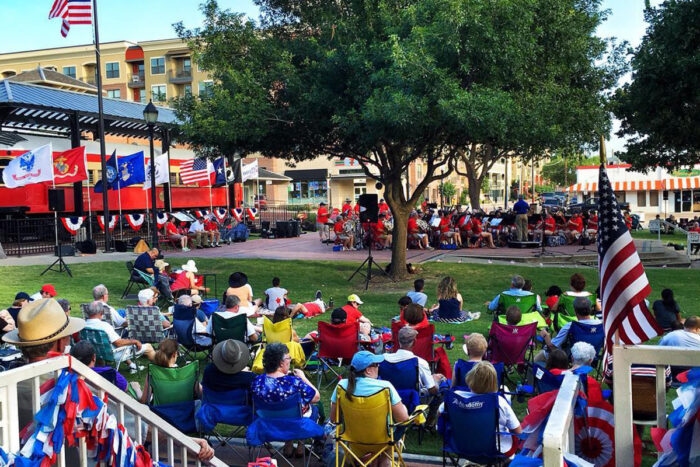 Patriotic Concert at Haggard Park