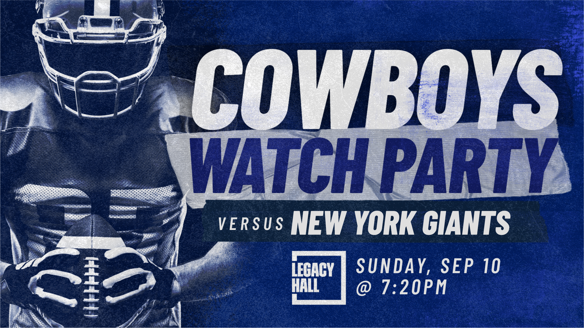 Dallas Cowboys vs New York Giants Kickoff Watch Party