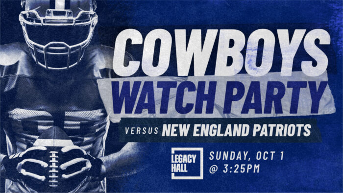 Cowboys To Host Free Watch Party Sunday