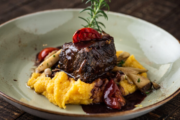 Chianti Braised Short Rib at CRU