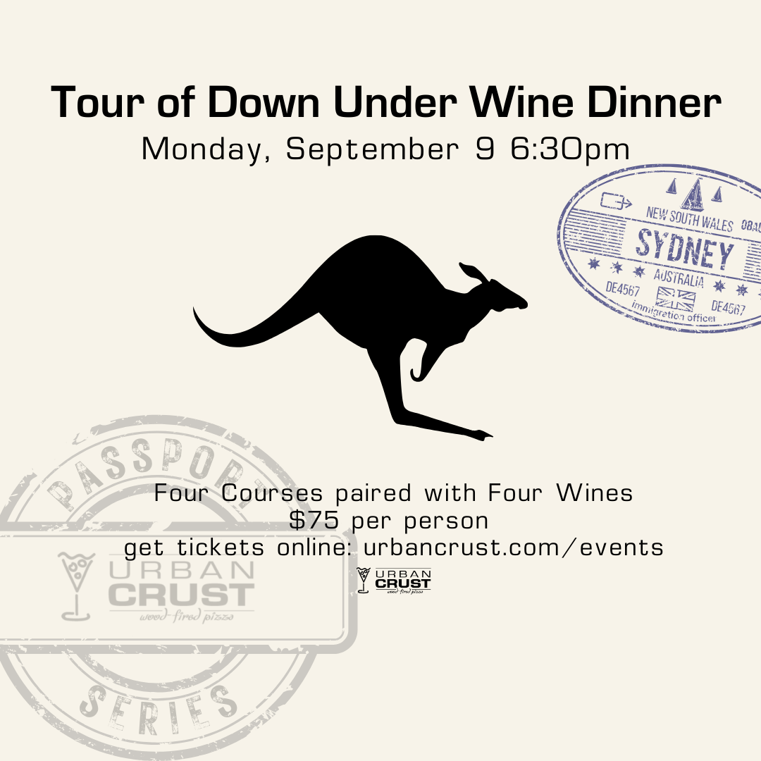 Tour of Down Under Wine Dinner