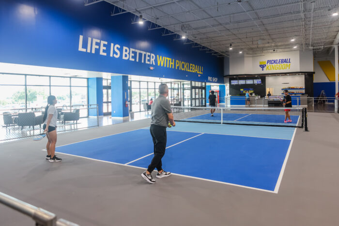 Pickleball Kingdom courts - Photos by CS9Sports