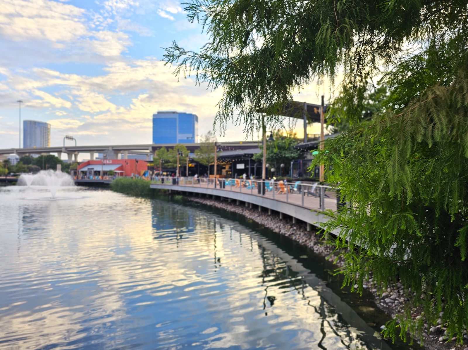 The Boardwalk at Granite Park at dusk. PC: Michelle Joy, Harbors & Havens blog