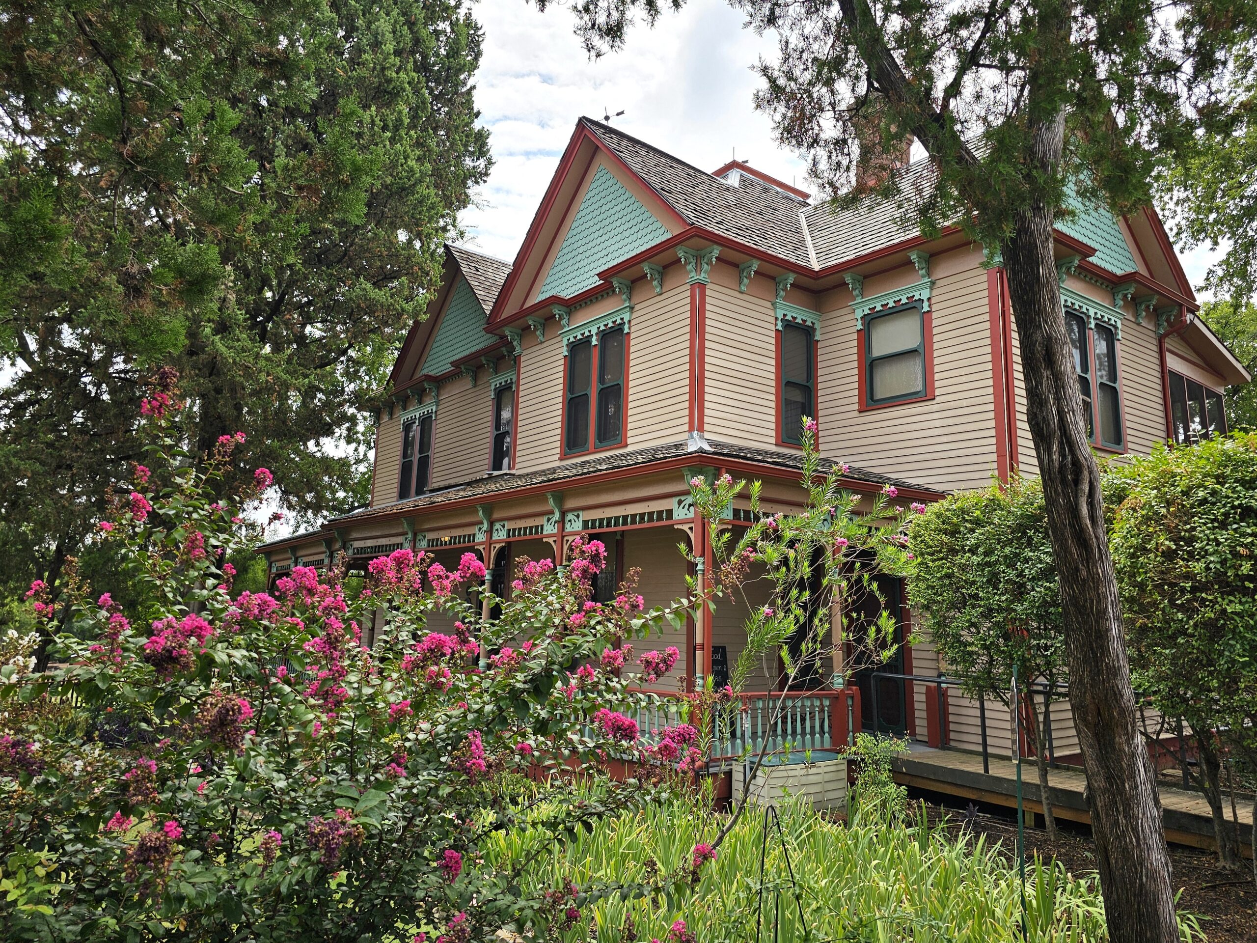 The Heritage Farmstead Museum historic house. PC: Michelle Joy, Harbors & Havens blog