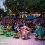 Top 25 events in Plano in 2025 - Salt the Rim performers and crowd at McCall Plaza in downtown Plano